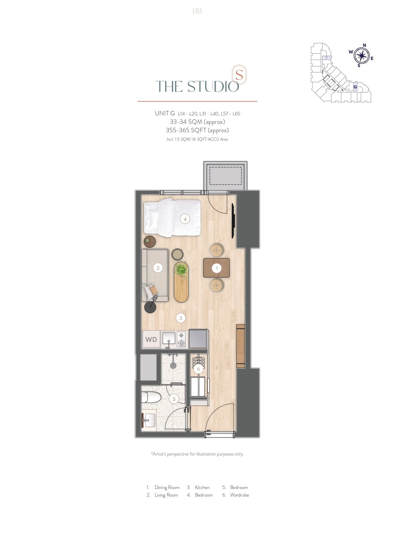 Studio_Unit G(P)_L14-20,31-40,57-65